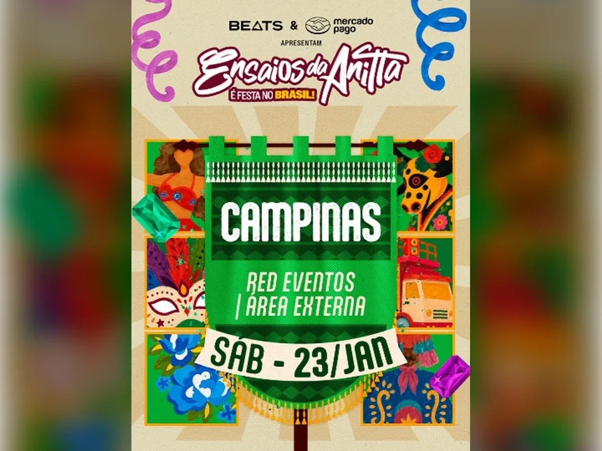Ensaios da Anitta 2027 - Campinas