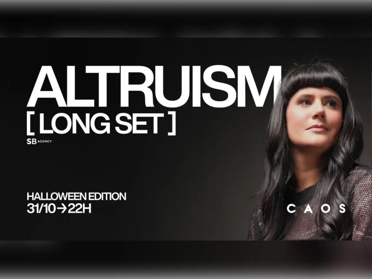 CAOS APRESENTA ALTRUISM [LONG SET]. HALLOWEEN EDITION