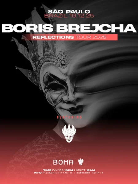 Excursão - Boris Brejcha :: Reflections tour SP by BOMA