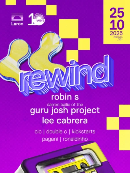 Excursão - Laroc Club apresenta: Rewind 5.0